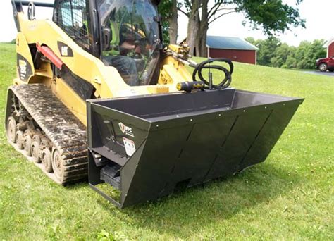 skid steer conveyor attachment|FFC SS Side Discharge Bucket .